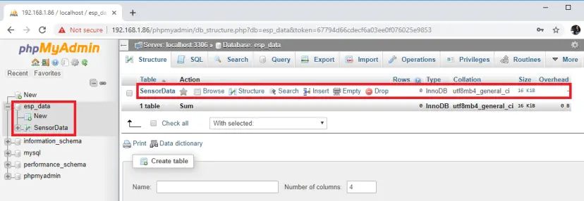 ESP32/ESP8266 publica datos en el servidor LAMP de Raspberry Pi