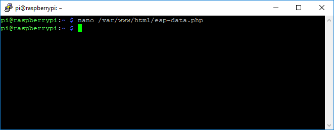 ESP32/ESP8266 publica datos en el servidor LAMP de Raspberry Pi