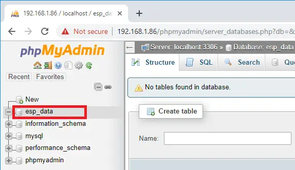 ESP32/ESP8266 publica datos en el servidor LAMP de Raspberry Pi