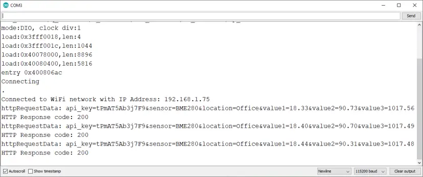 Estación meteorológica en la nube de bricolaje con ESP32/ESP8266 (base de datos MySQL y PHP)