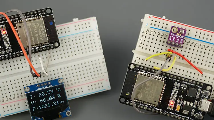 Comunicación WiFi cliente-servidor ESP32 entre dos placas Comunicación WiFi cliente-servidor ESP32 entre dos placas