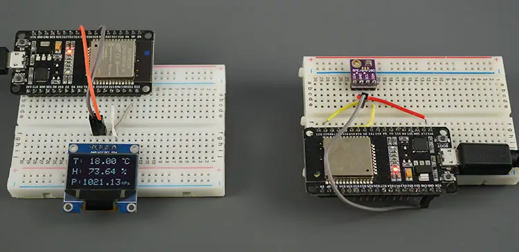 Comunicación WiFi cliente-servidor ESP32 entre dos placas Comunicación WiFi cliente-servidor ESP32 entre dos placas