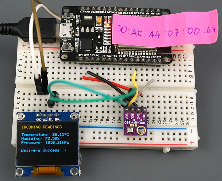 ESP-NOW Comunicación bidireccional entre placas ESP32