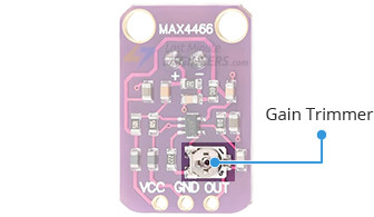 Conexión del módulo amplificador de micrófono MAX4466 a Arduino