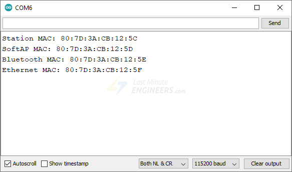 Cómo encontrar y cambiar la dirección MAC en ESP32