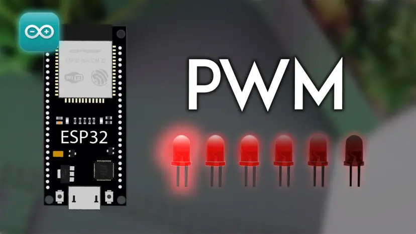 ESP32 PWM con Arduino IDE (salida analógica)