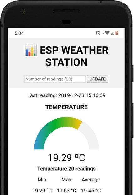 Estación meteorológica en la nube de bricolaje con ESP32/ESP8266 (base de datos MySQL y PHP)